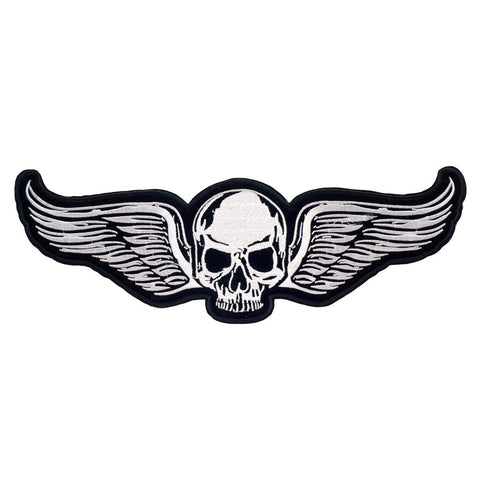 PH690B - Skull wings L (Iron on)