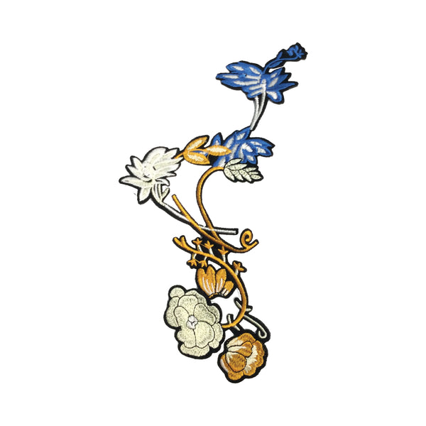 PC3569L - Long Decorative Flowers L (Iron On)