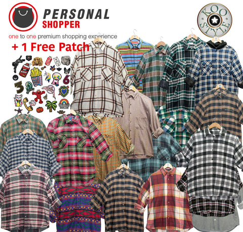 Vintage Flannel Shirts / Unique Brands Unisex